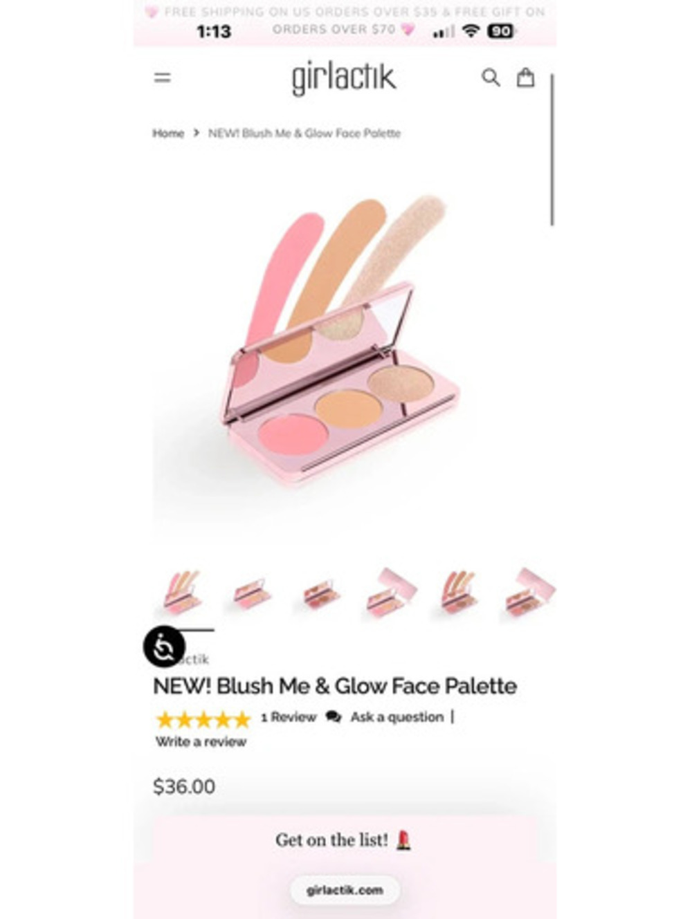 Girlactik blush me